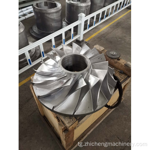 Фармоишгари рехтагарию алюминийи кушодаи насоси Impeller